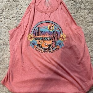 Bucee's Pink Graphic Muscle Tee